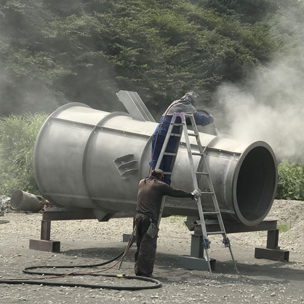 ブラスト加工・特殊塗装